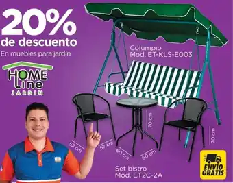 Chedraui En muebles para jardín HOME Line JARDIN oferta