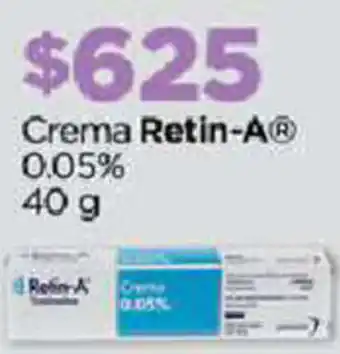 Chedraui Crema Retin-AⓇ 0.05% 40g oferta