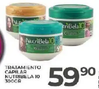 TRATAMIENTO CAPILAR NUTRIBELA 10 3000R