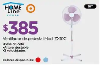 Ventilador de pedestal Mod. ZX10C