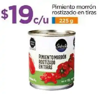 Pimiento morrón rostizado en tiras 224G