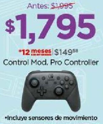Chedraui Control Mod. Pro Controller oferta