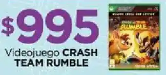 Chedraui Videojuego CRASH TEAM RUMBLE oferta