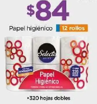 Chedraui Papel Higiénico *320 hojas dobles oferta