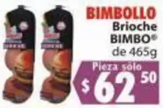 BIMBOLLO Brioche BIMBO de 465g