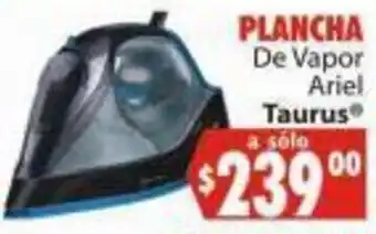 PLANCHA De Vapor Ariel Taurus
