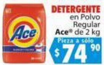DETERGENTE en Polvo Regular Ariel de 2 kg Pieza a sólo