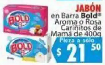 JABÓN en Barra Bold Aroma o Rosa Cariñitos de Mamá de 400g