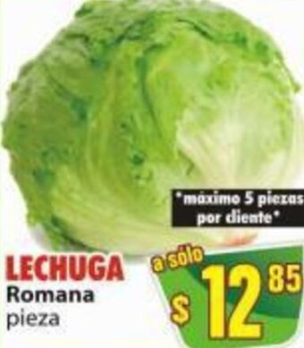 Casa Ley LECHUGA Romana pieza oferta
