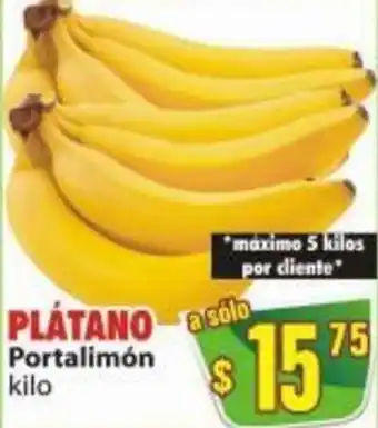PLÁTANO Portalimón kilo