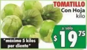 TOMATILLO Con Hoja kilo