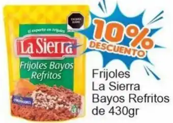 Frijoles La Sierra Bayos Refritos de 430gr