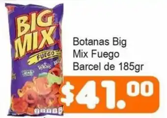 Botanas Big Mix Fuego Barcel de 185gr
