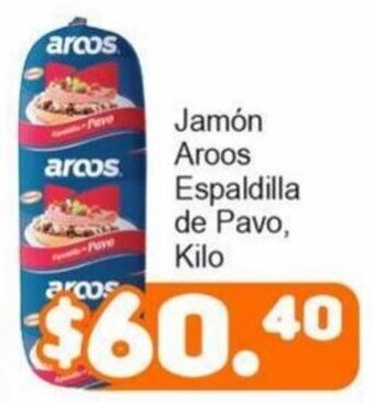 Jamón Aroos Espaldilla de Pavo, kilo