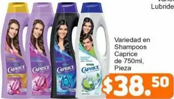 Variedad en Shampoos Caprice de 750ml, Pieza