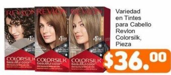 Variedad en Tintes para Cabello Revlon Colorsilk, Pieza