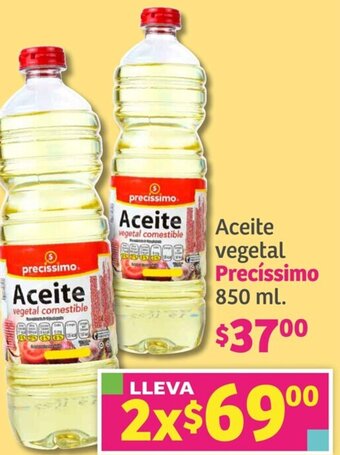 Aceite vegetal Precíssimo 850ml