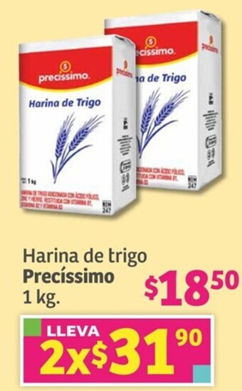 Harina de trigo Precíssimo 1 kg.
