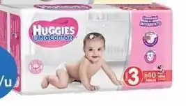 Farmacia San Pablo Huggies ultra pañales niña et 3 c/40pzs. oferta