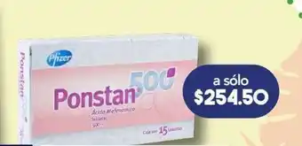 Ponstan tab 500mg caj c/15