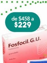 Farmacia San Pablo Fosfocil g.u. adu gdo grn 3gr sob c/1 oferta