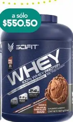 Farmacia San Pablo Scifit proteina sabor chocolate c/907gr oferta
