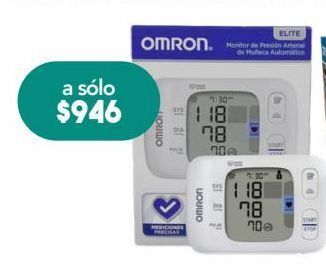 Farmacia San Pablo Omron baumanometro muñeca hem6230 c/1pza oferta