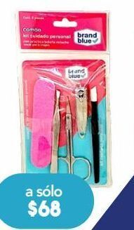 Farmacia San Pablo Brand blue kit cuidado personal c/5pzs oferta