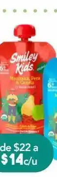 Farmacia San Pablo Smiley kids papilla mza pera can c/90gr oferta