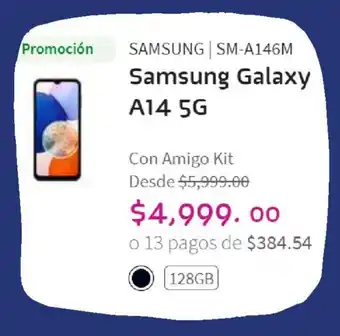 Telcel SAMSUNG | SM-A146M Samsung Galaxy A14 5G oferta