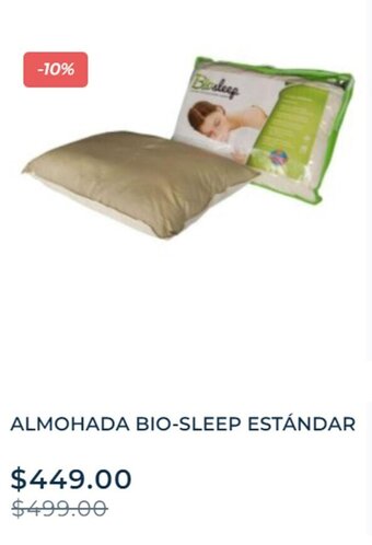 Dormimundo ALMOHADA BIO-SLEEP ESTÁNDAR oferta