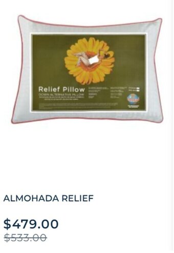 Dormimundo ALMOHADA RELIEF oferta