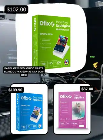 PAPEL OFIX ECOLOGICO CARTA BLANCO 37K C/500HJS CTA ECO-
