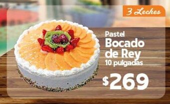 Pastel Bocado de Rey 10 pulgadas