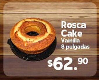 Arteli express Rosca Cake Vainilla 8 pulgadas oferta