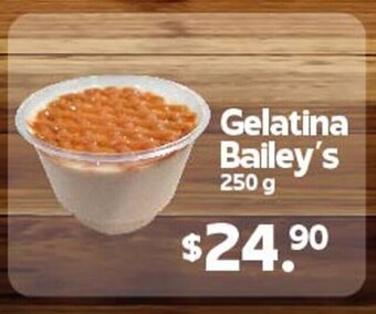 Gelatina Bailey's 250 g