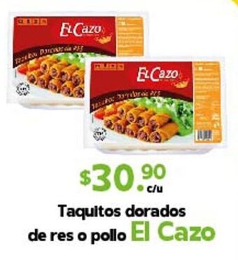 Arteli express Taquitos dorados de res o pollo El Cazo oferta
