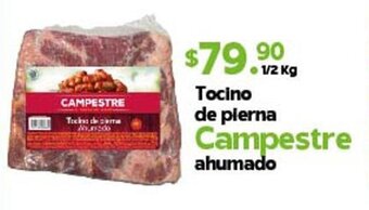 Arteli express Tocino de pierna Campestre ahumado ½ kg oferta