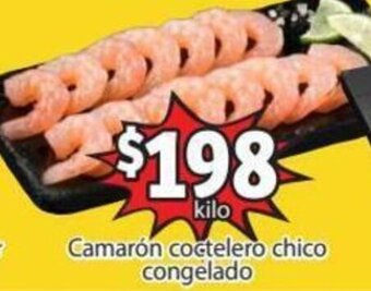 Soriana Mercado Camarón Coctelero Chico Congelado oferta