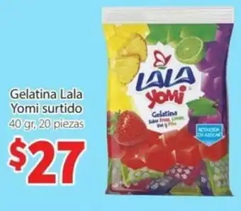 Soriana Mercado Gelatina Lala Yomi Surtido oferta