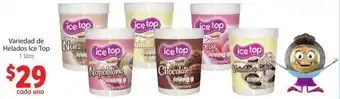 Variedad De Helados Ice Top 1 Litro