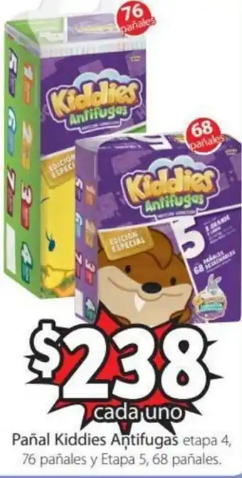 Pañal Kiddies Antifugas