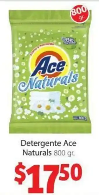 Soriana Mercado Detergente Ace Naturals oferta