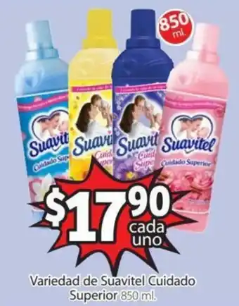 Soriana Mercado Variedad De Suavitel Cuidado Superior 850 ml oferta