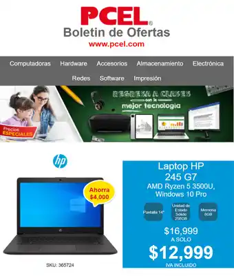 Laptop HP 245 G7 AMD Ryzen 5 3500U Windows 10 Pro