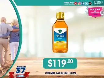 Vick Miel 44 EXP JBE 120ml
