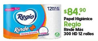 Arteli express Papel Higiénico Regio Rinde Más 300 HD 12 rollos oferta