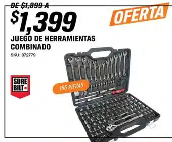 AutoZone JUEGO DE HERRAMIENTAS COMBINADO 166 PIEZAS oferta
