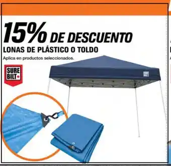 LONAS DE PLÁSTICO O TOLDO
