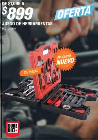 AutoZone JUEGO DE HERRAMIENTAS oferta